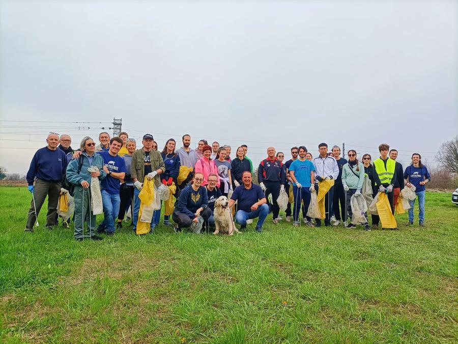 Modena, raccolti 1.930 chili di rifiuti a Saliceta