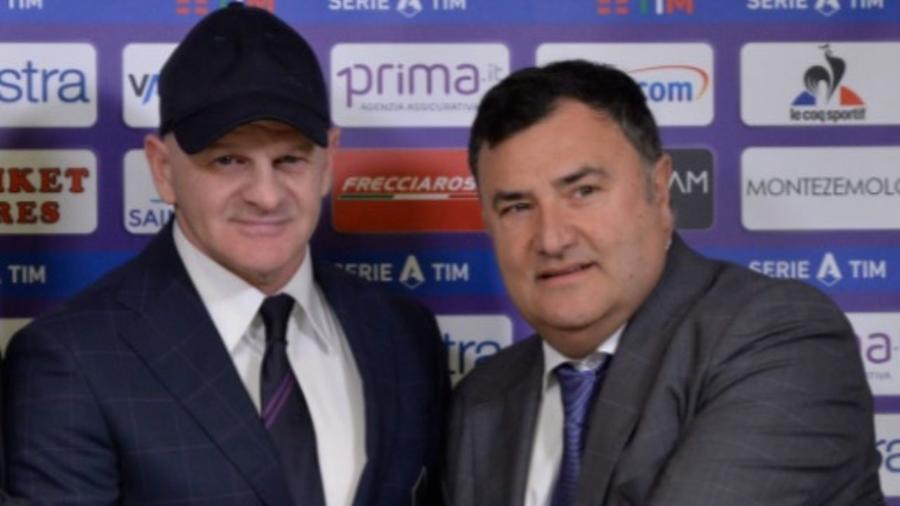
	Beppe Iachini insieme a Joe Barone

