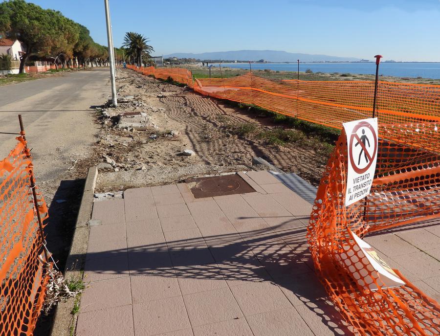 Torregrande il cantiere iniziato ed abbandonato