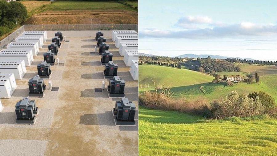 Maxi impianto per l’energia da 53 milioni, paese della Valdera si ribella. Cos’è il Bess, per gli abitanti «un mostro delle colline»