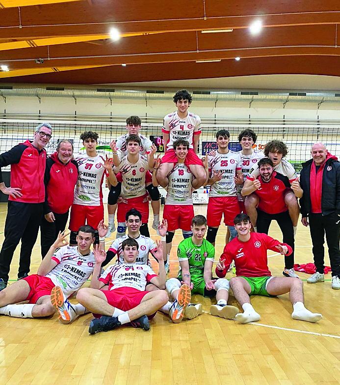 Pallavolo L’Under 20 della Kemas Lamipel vola nella Junior League