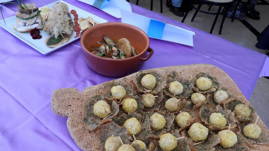 Alcune pietanze a base di pesce povero