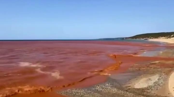 Disastro ambientale a Piscinas, un fiume di veleni finisce in mare