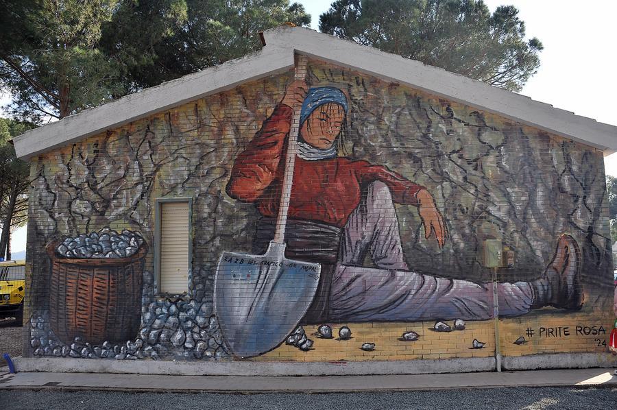 
	Uno dei tre murales (foto Giancarlo Grassi)

