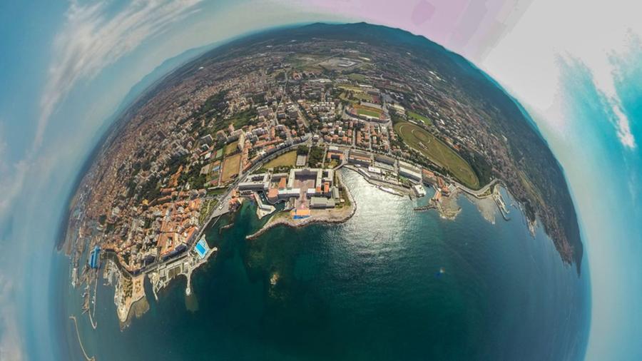 Il lungomare di Livorno