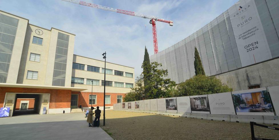 La storica area industriale è composta da sedici edifici