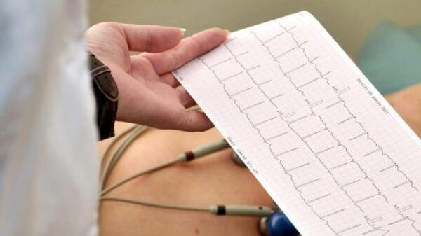 Il tracciato di un elettrocardiogramma (foto d’archivio)