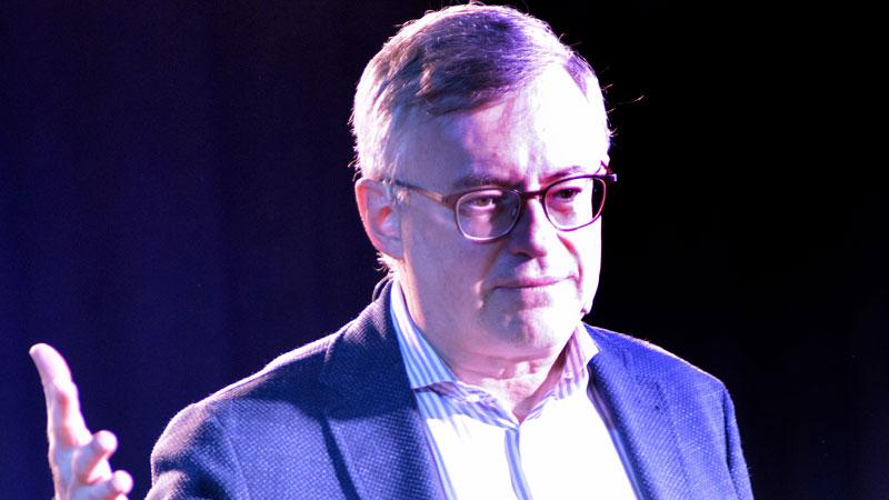 Alessandro Barbero in primo piano (foto Giancarlo Grassi)