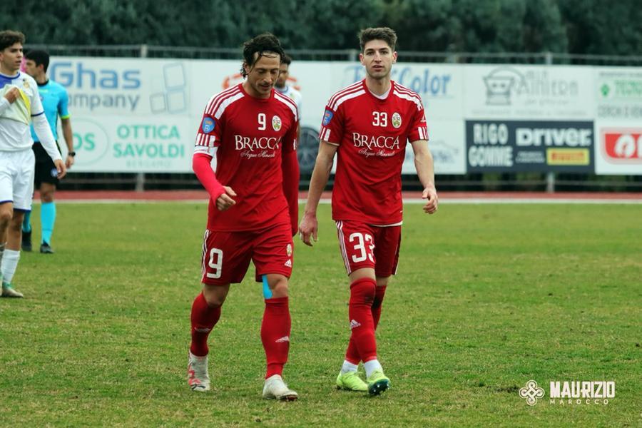 
	Federico Chiossi con Carlo Ferrario (foto Maurizio Marocco)

