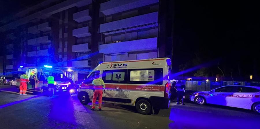 
	Le ambulanze della Svs sul posto&nbsp;

