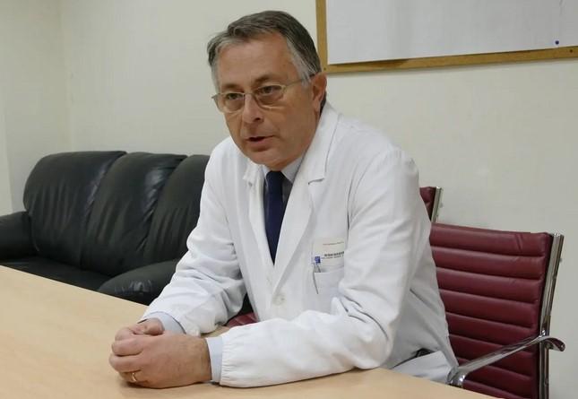 
	Il dottor Guglielmo Consales, fino a venerd&igrave; primario dell'area di Anestesia e rianimazione del Santo Stefano

