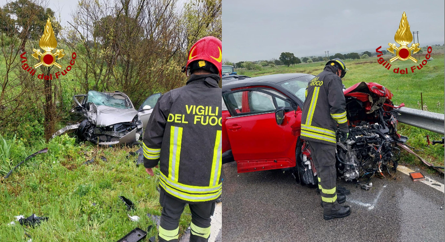 Bolotana, incidente sulla Trasversale sarda: due feriti