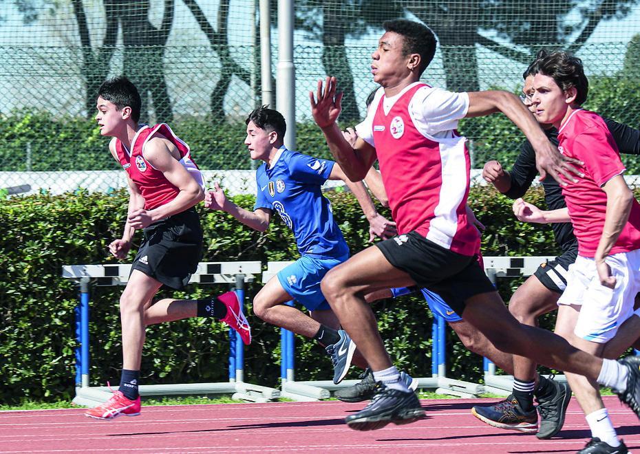 Un momenti degli studenteschi al campo scuola Zauli di Grosseto (fotoservizio Agenzia Bf)