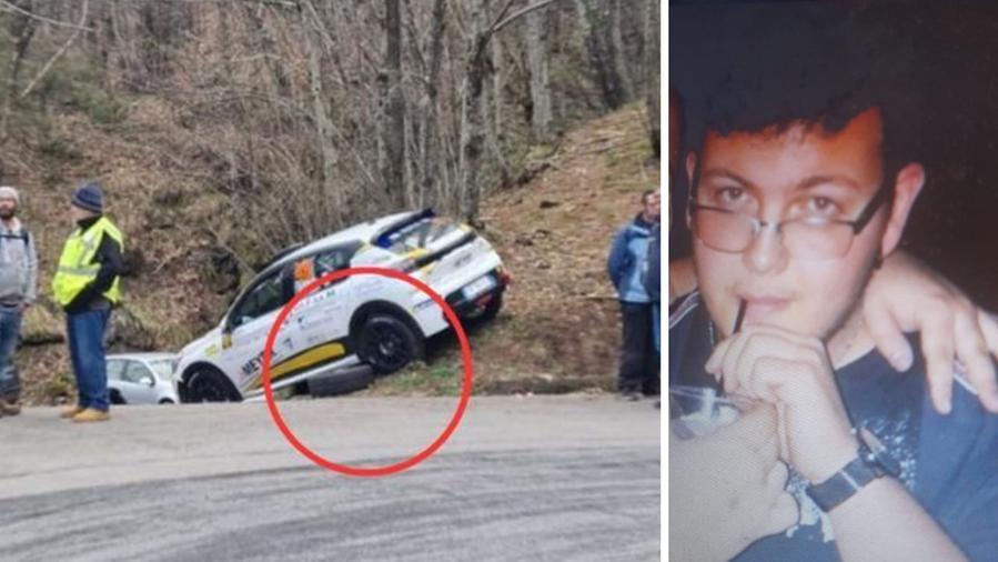Alessandro, morto a 22 anni al Rally del Ciocco colpito dalla ruota di un’auto: acquisito un filmato dell’equipaggio