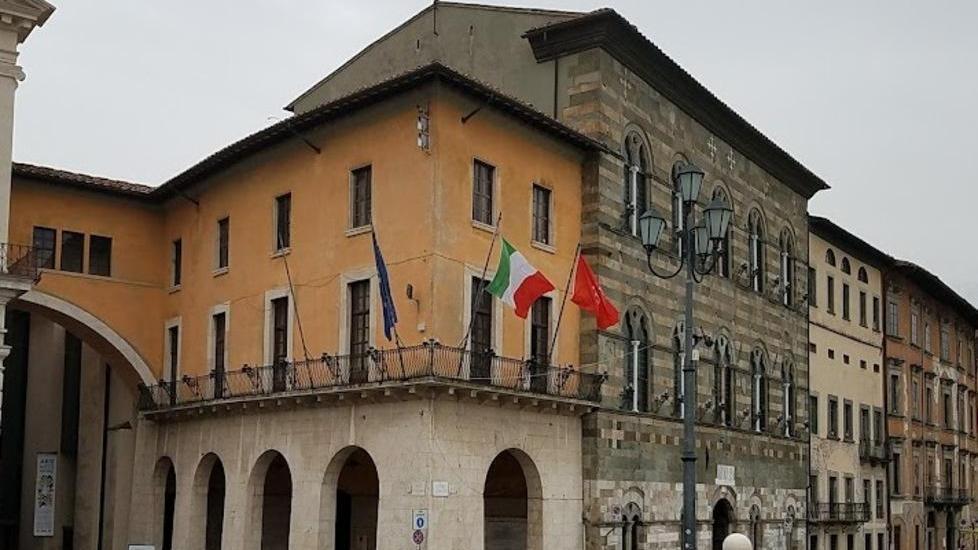 L’esterno di Palazzo Gambacorti a Pisa
