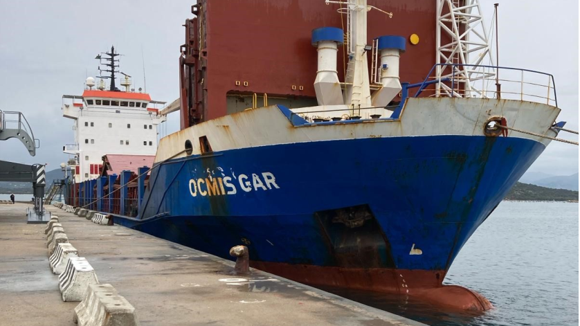 Olbia, scarsa sicurezza a bordo: la Guardia costiera ferma una nave cargo