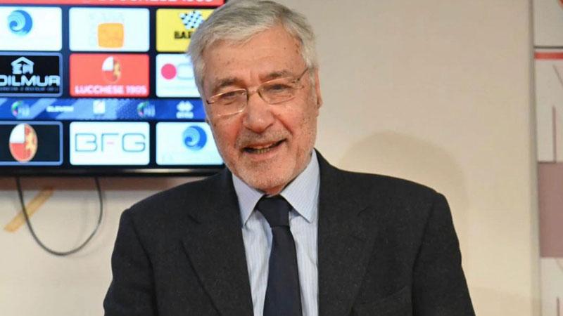 Andrea Bulgarella Patron della Lucchese