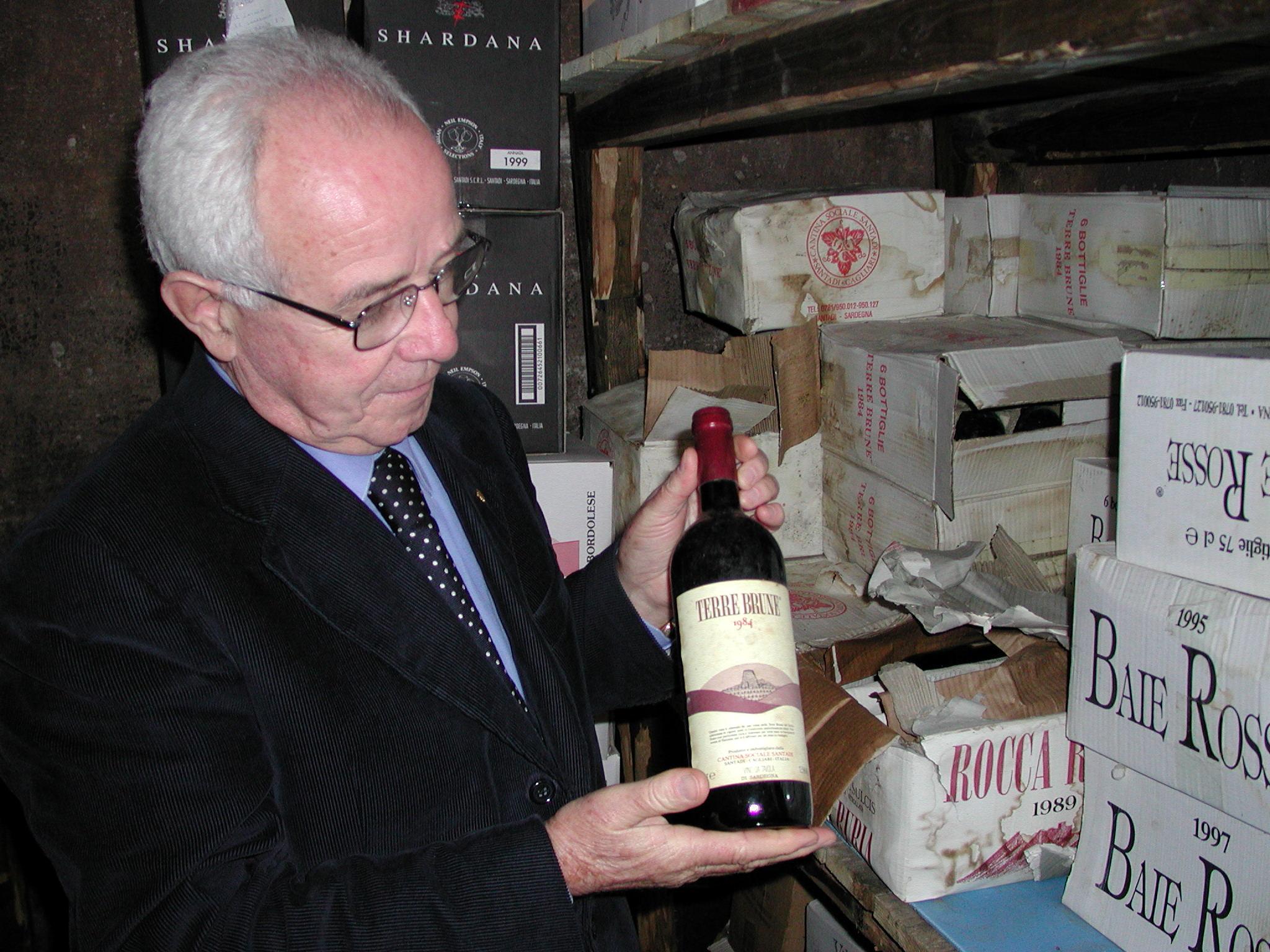 Cantina di Santadi in festa per i 90 anni del suo patriarca