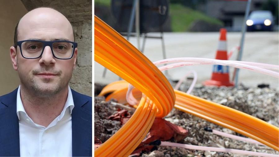 
	A sinistra il sindaco di San Gimignano Andrea Marrucci

