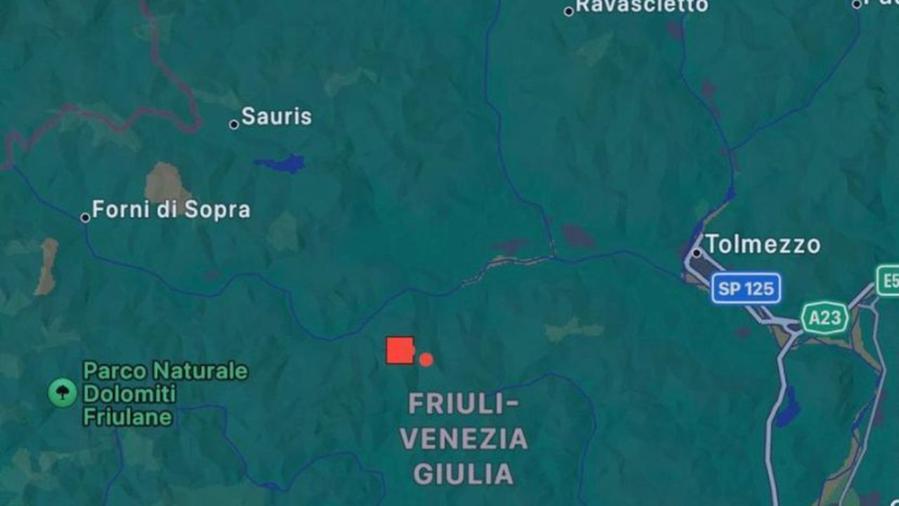 Terremoto di magnitudo 4,1 in Friuli Venezia Giulia
