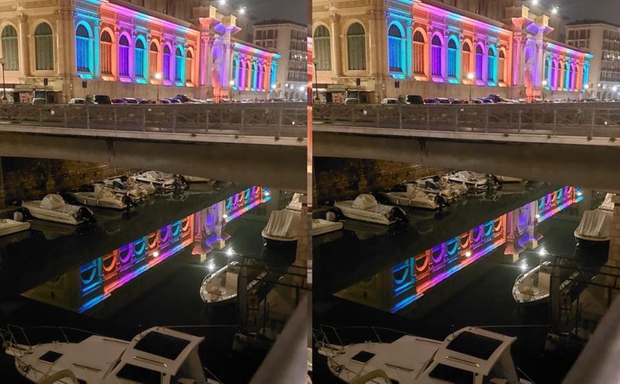 Livorno e il suo Mercato centrale by night: la foto di Maria Miceli
