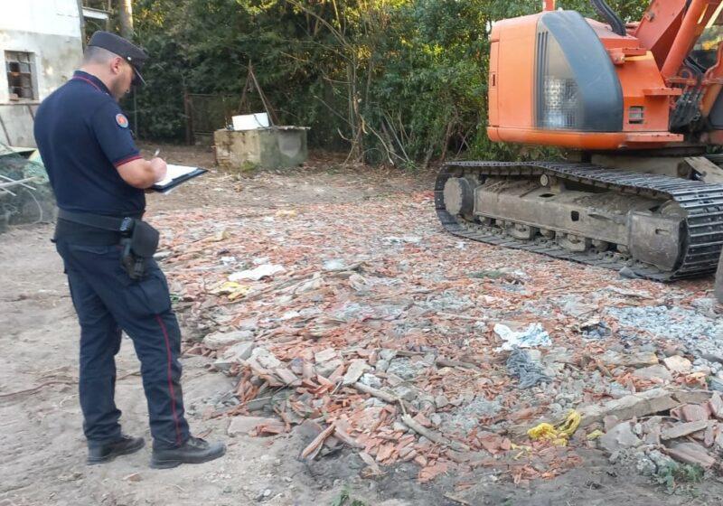 Rifiuti edili trasportati senza licenza nel Ferrarese