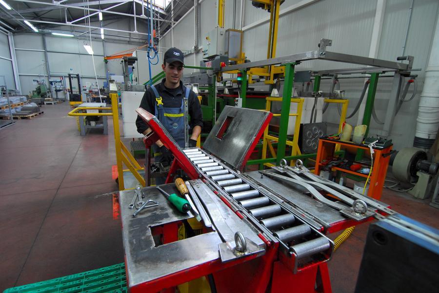 
	Un reparto produttivo dell'Antica Fornace (archivio)

