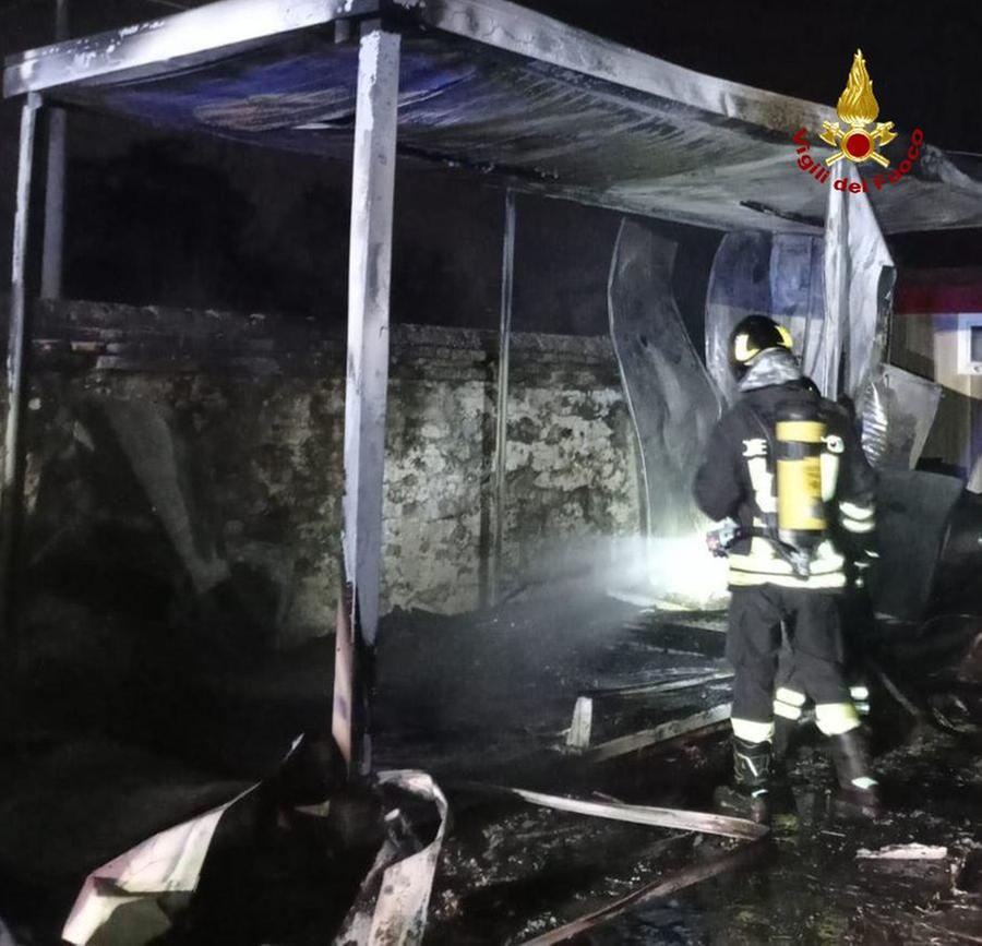 Reggio Emilia: rogo doloso nel cantiere della Reggia di Rivalta