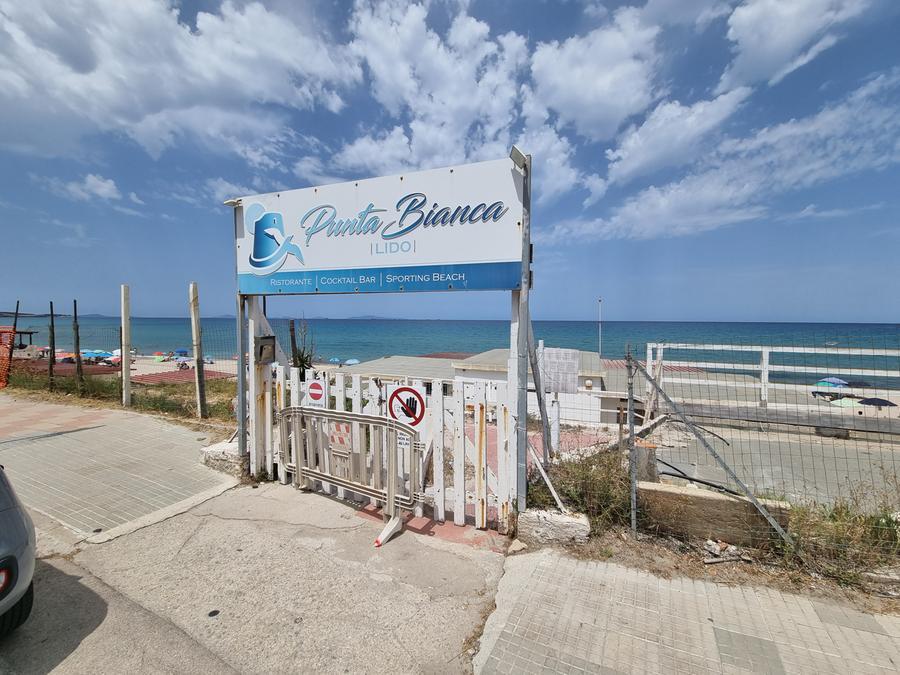 Sassari, nuova vita per il lido Punta Bianca a Platamona