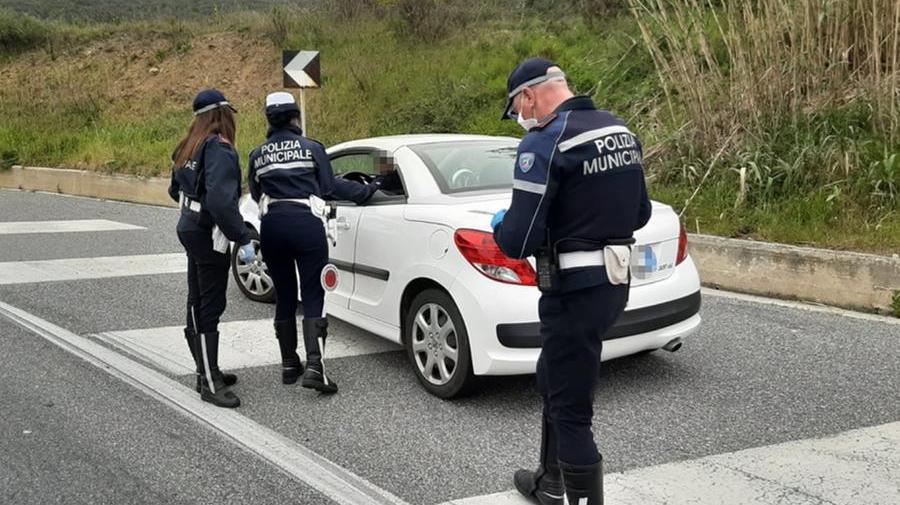 Il controllo della polizia municipale