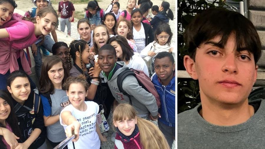 
	Gli alunni della IV C e Giovanni Silvetti oggi

