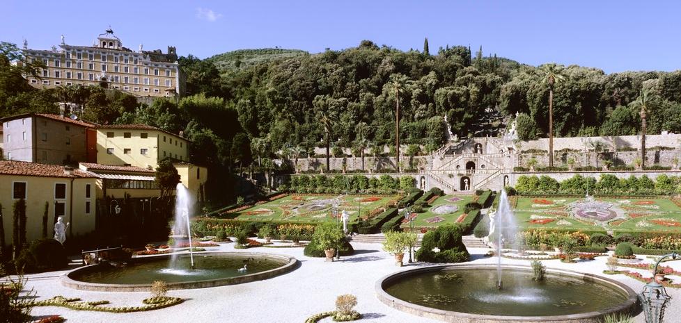 Il parco  di Villa Garzoni