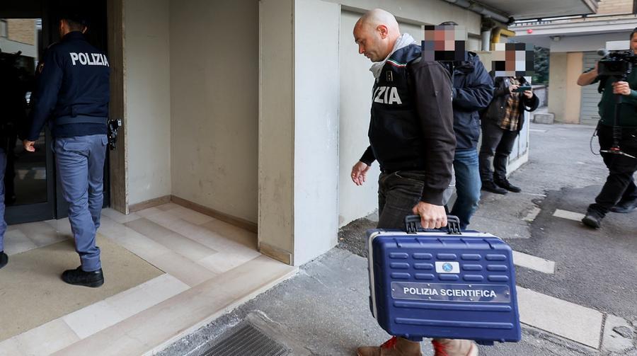 
	Un sopralluogo della polizia scientifica (foto d'archivio)

