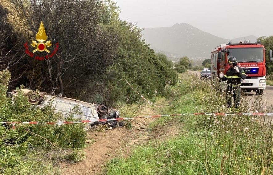 
	Il punto in cui ha perso la vita Maurizio Frigau

