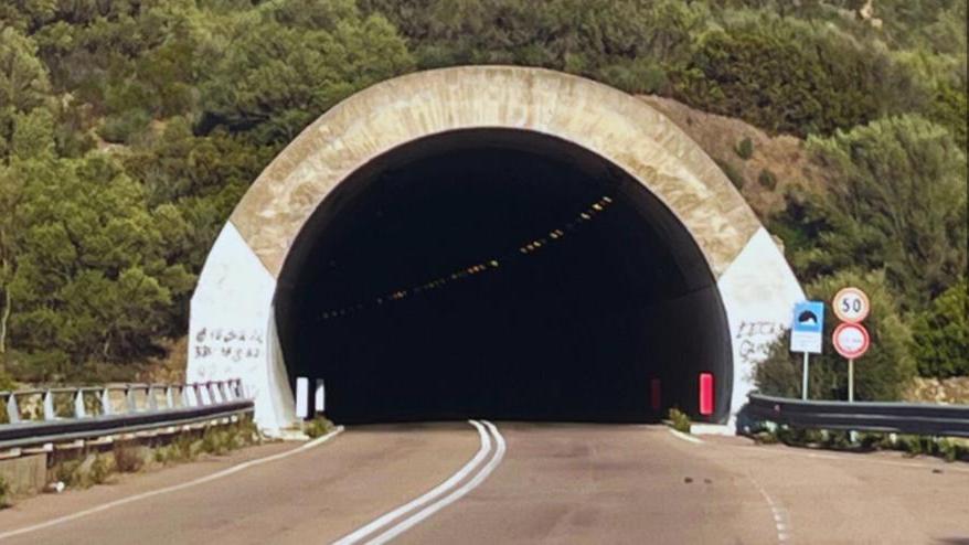 Lavori in galleria, alt alle auto sulla circonvallazione Olbia-Golfo Aranci