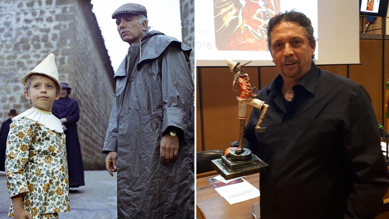 Il regista Luigi Comencini sul set di “Pinocchio”, la serie tv diventata un vero e proprio cult di cui Balestri è stato il protagonista quando aveva sette anni