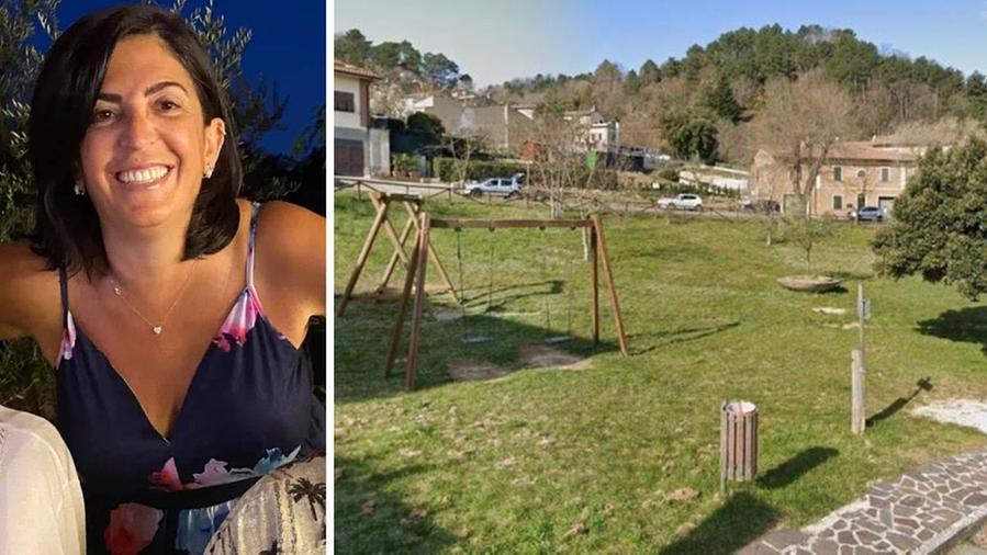 A sinistra Rosette, a destra l'area del borgo in cui verrà realizzato il campo da calcio