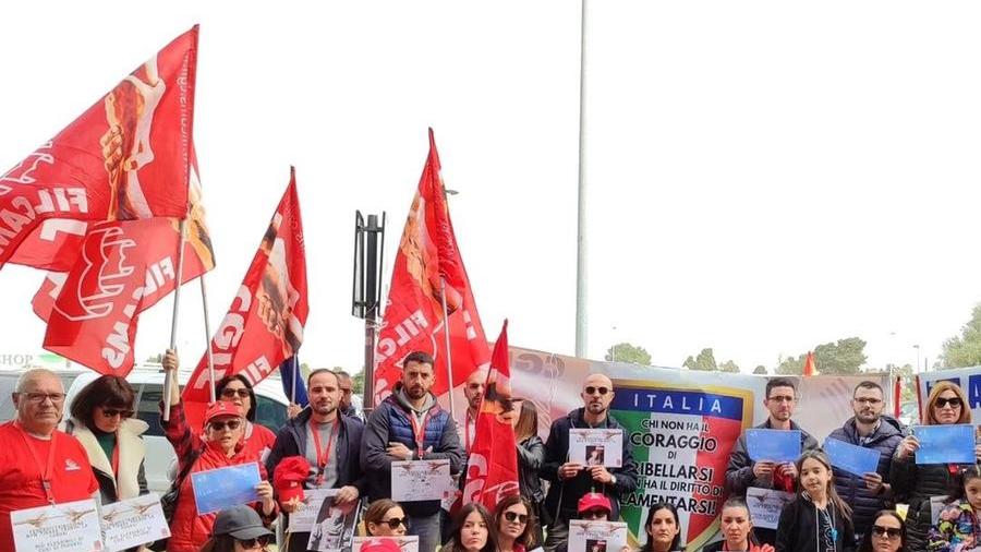 Grande distribuzione: la protesta dei lavoratori