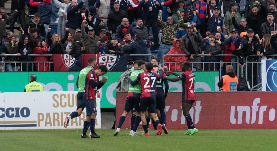 Il Cagliari raccoglie solo un punto con il Verona