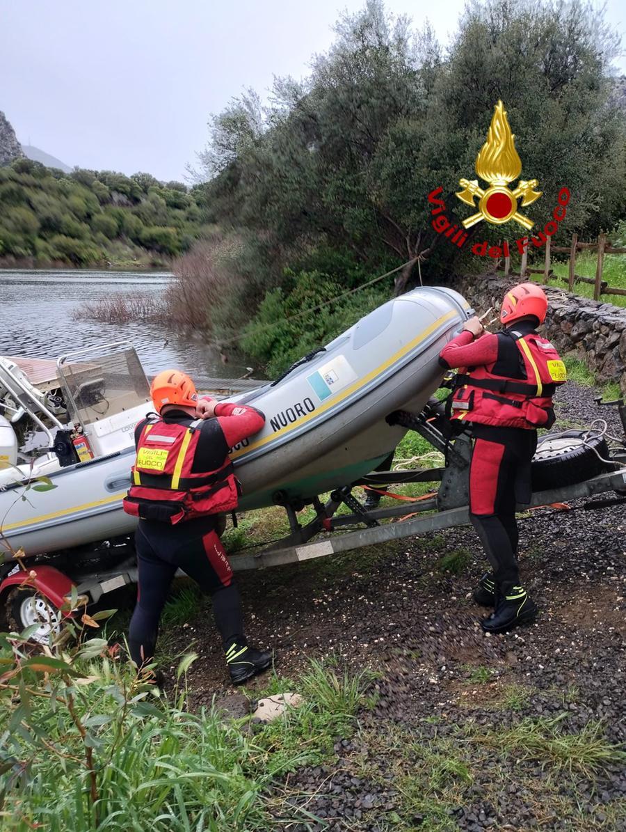 
	L'intervento dei vigili del fuoco

