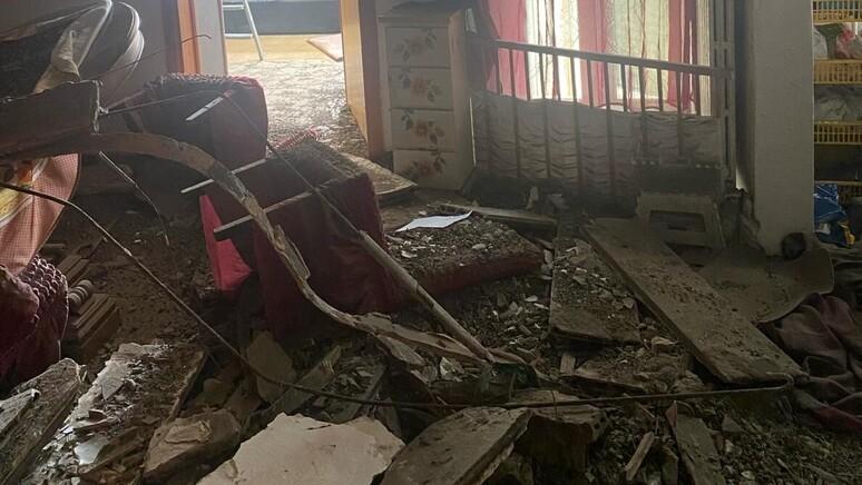 Il crollo alle case popolari a Piombino