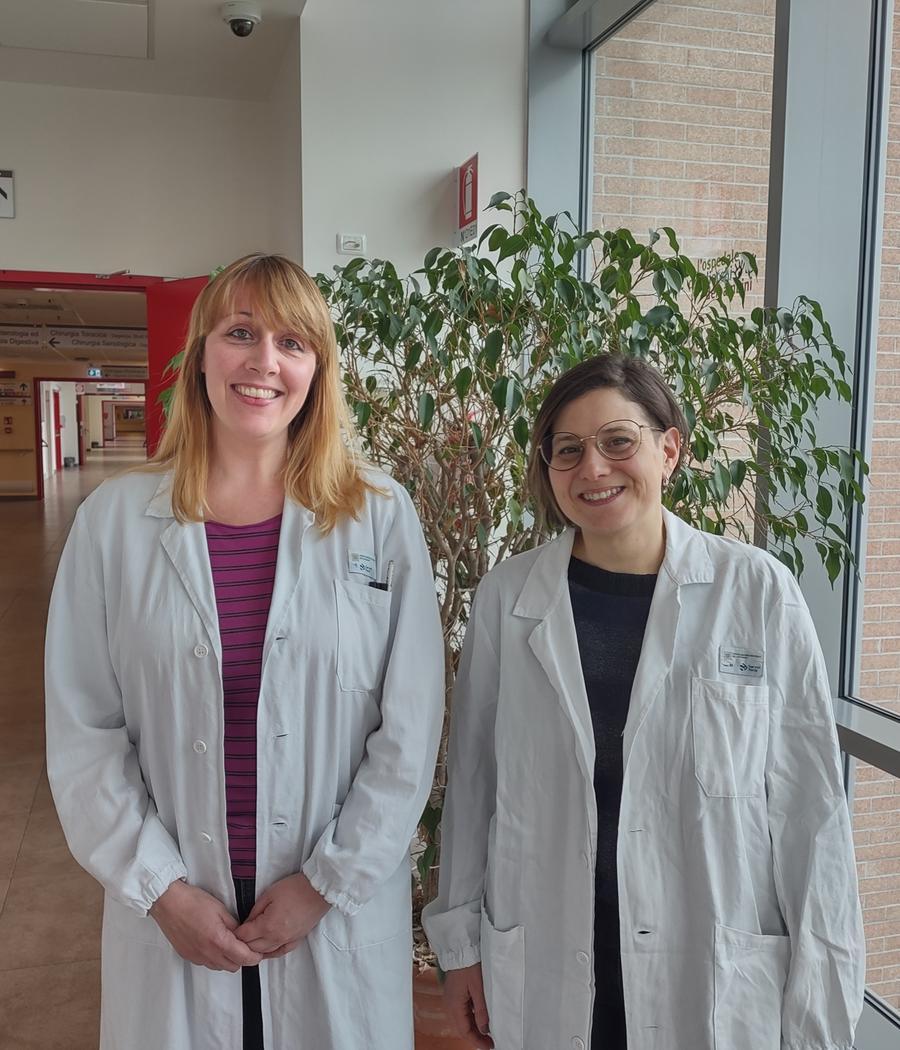 
	Le dottoresse Francesca Reggiani e Valentina Sancisi

