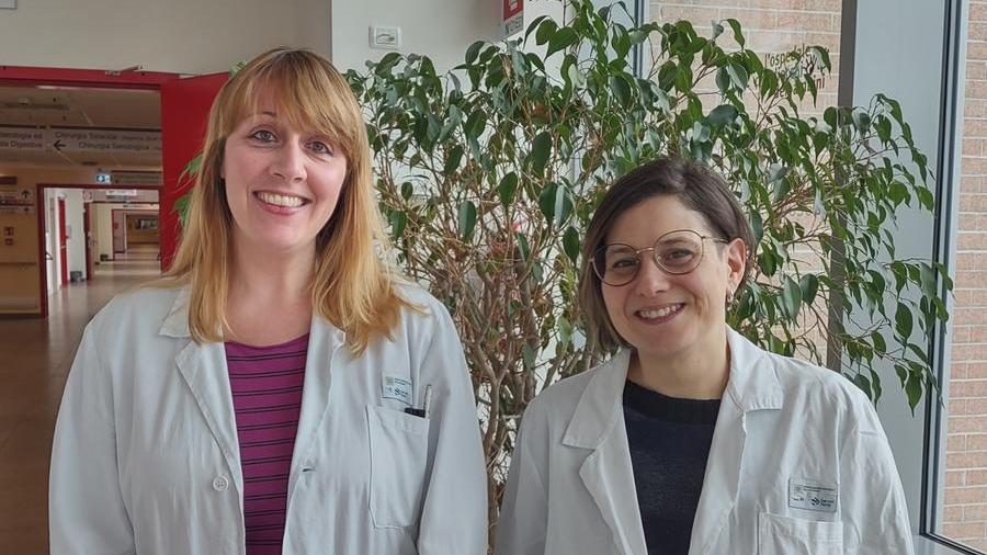 Le dottoresse Francesca Reggiani e Valentina Sancisi