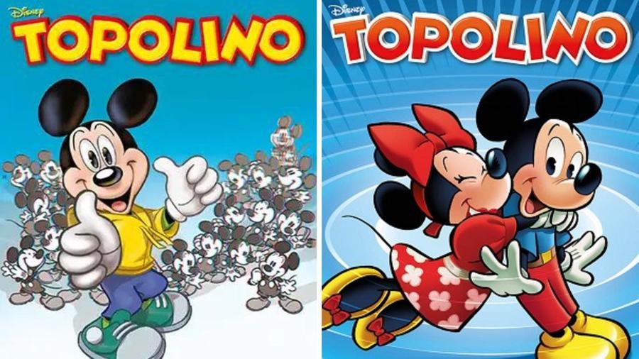 Auguri Topolino! Un numero speciale per i 75 anni del “libretto” : la cover e l’allegato celebrativo