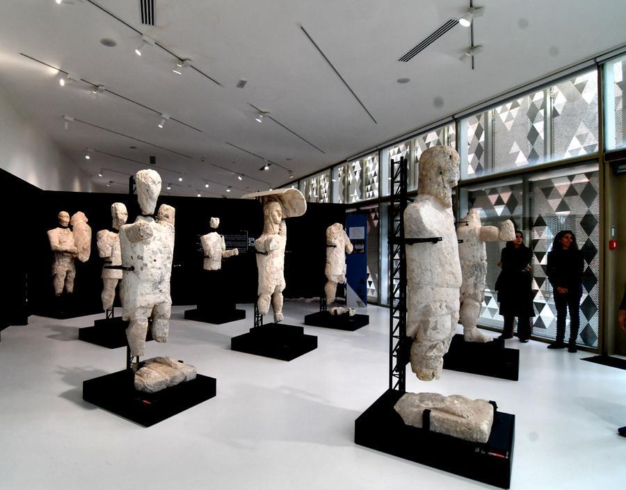 
	Cabras il museo Mont' E Prama. Una delle nuove sale

