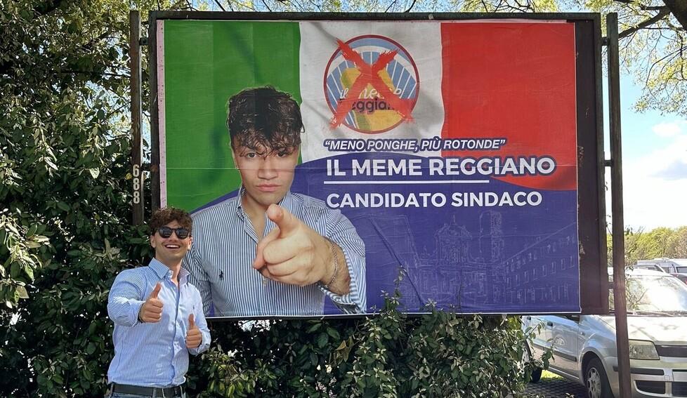 La provocazione del Meme Reggiano: «Mi candido a sindaco della città»