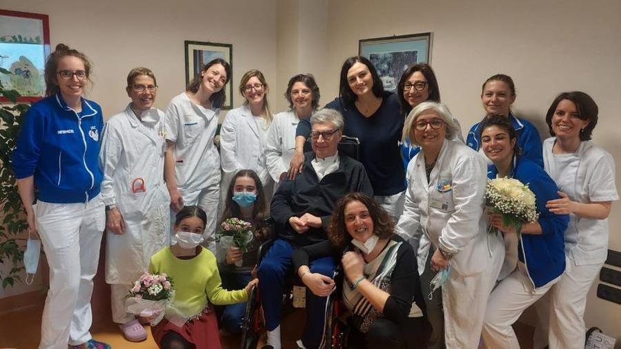 Ferrara, le nozze di Enrico e Sabrina in Riabilitazione