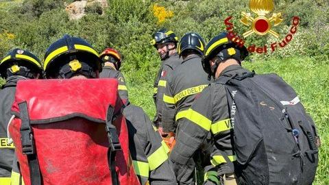 Bosa, un’escursionista soccorsa dai vigili del fuoco