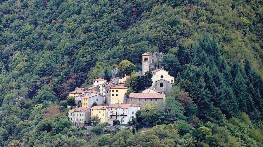 Il paese di Sambuca Pistoiese