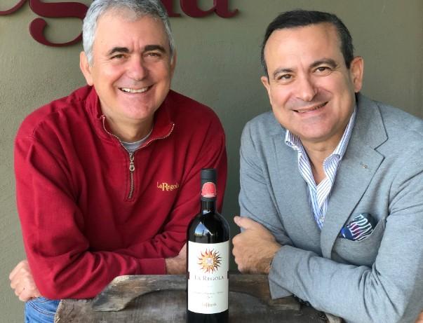 Luca e Flavio Nuti, titolari del podere La Regola